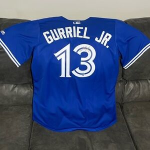 Signed Lourdes Gurriel Jr. Toronto Blue Jays Jersey
